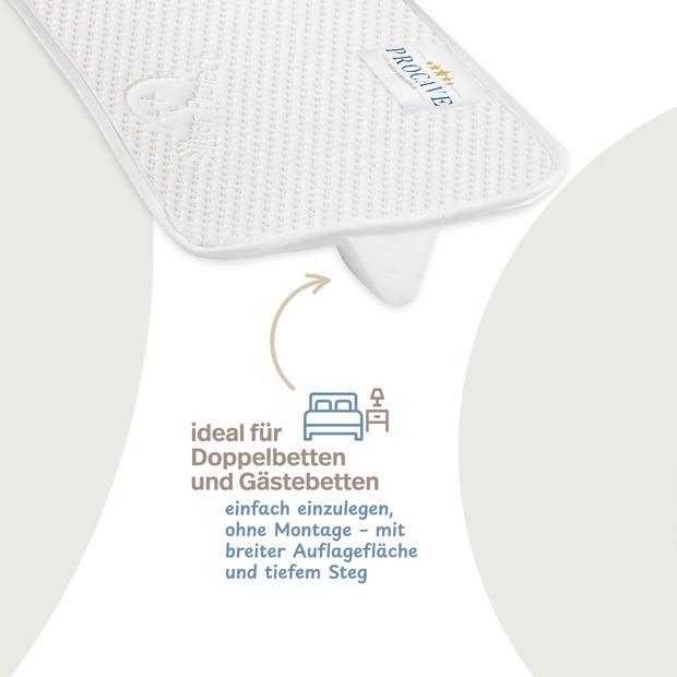 Liebesbrücke mit Silver Protect-Bezug