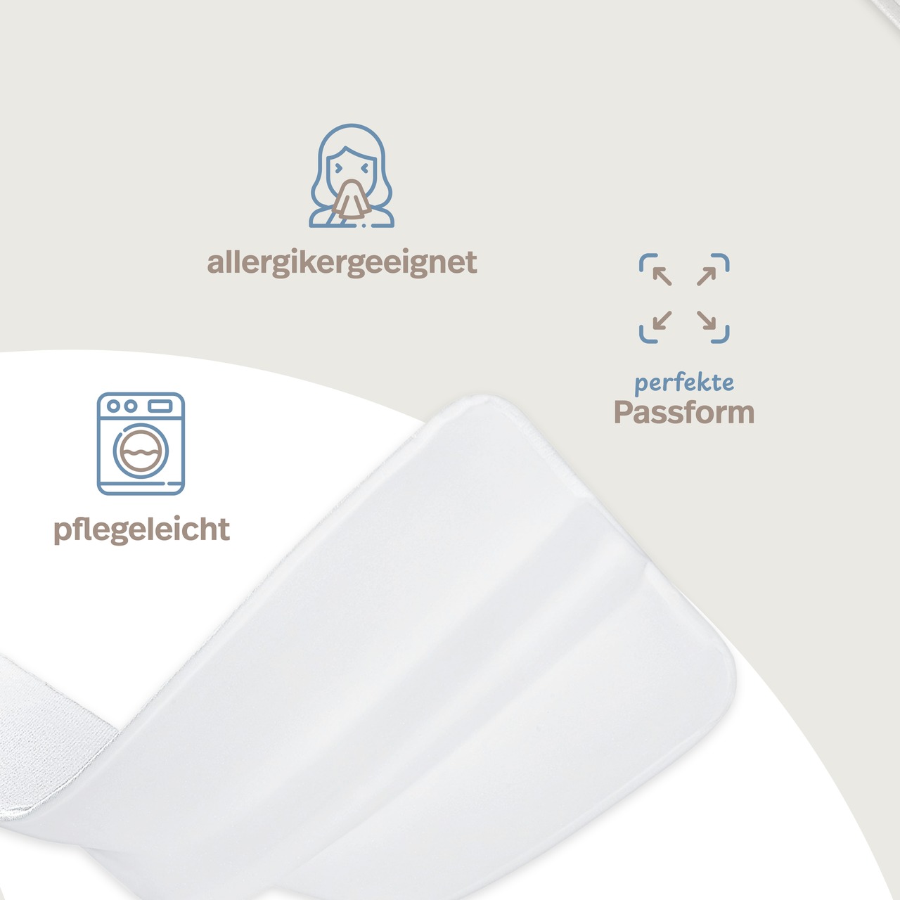 Doppelbettbrücke mit Bezug