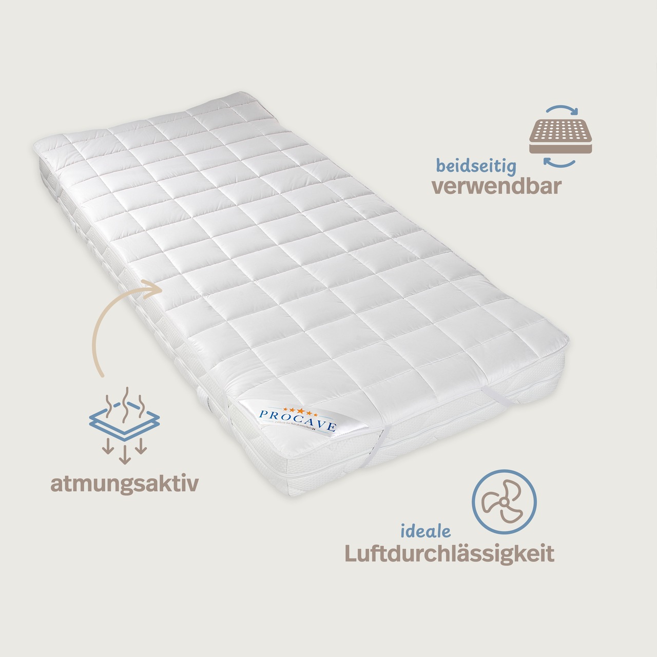 Matratzenschoner NATUR Baumwolle