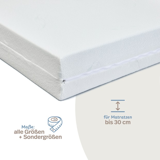 AloeVera Matratzenbezug unversteppt