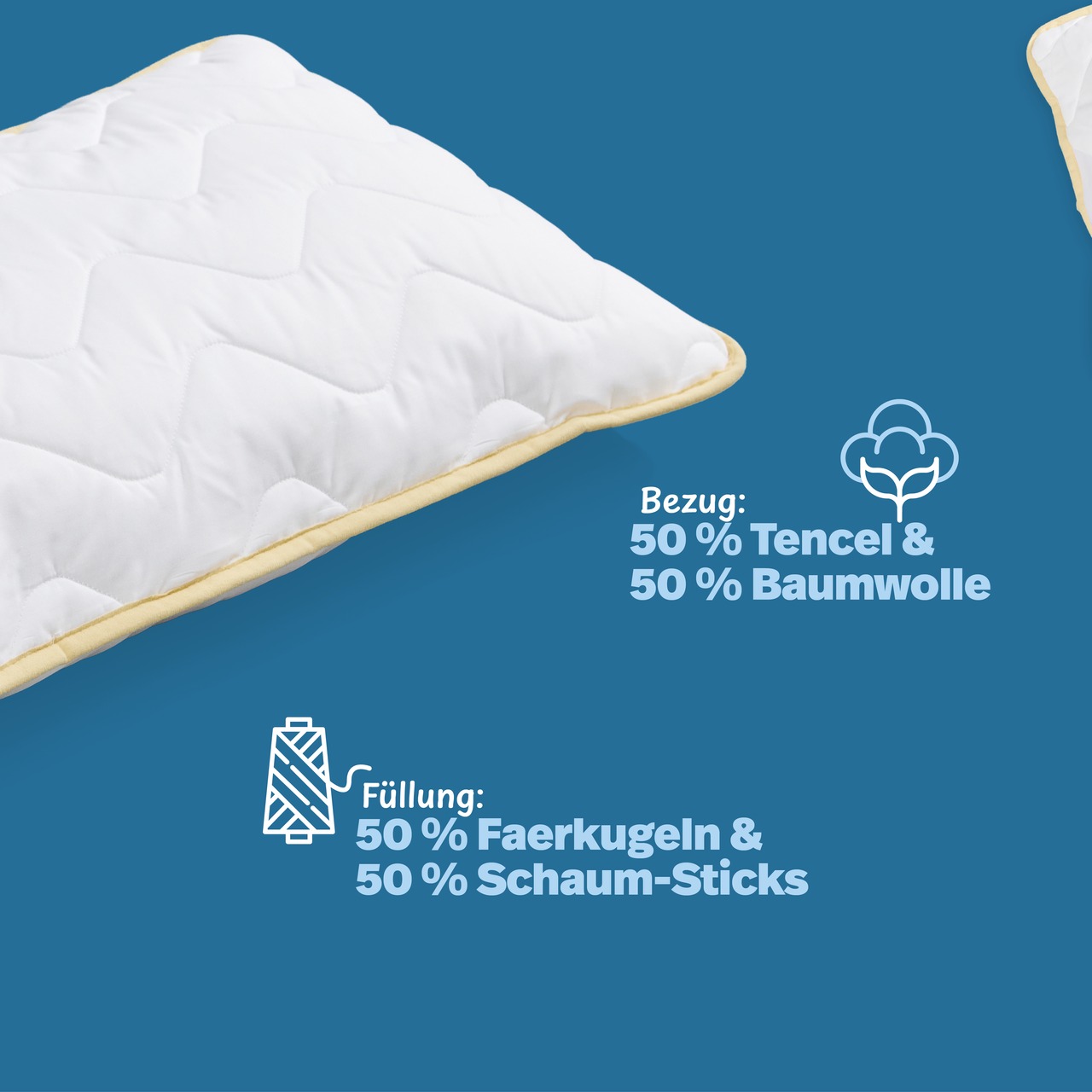 Tencel Qualitäts-Kopfkissen