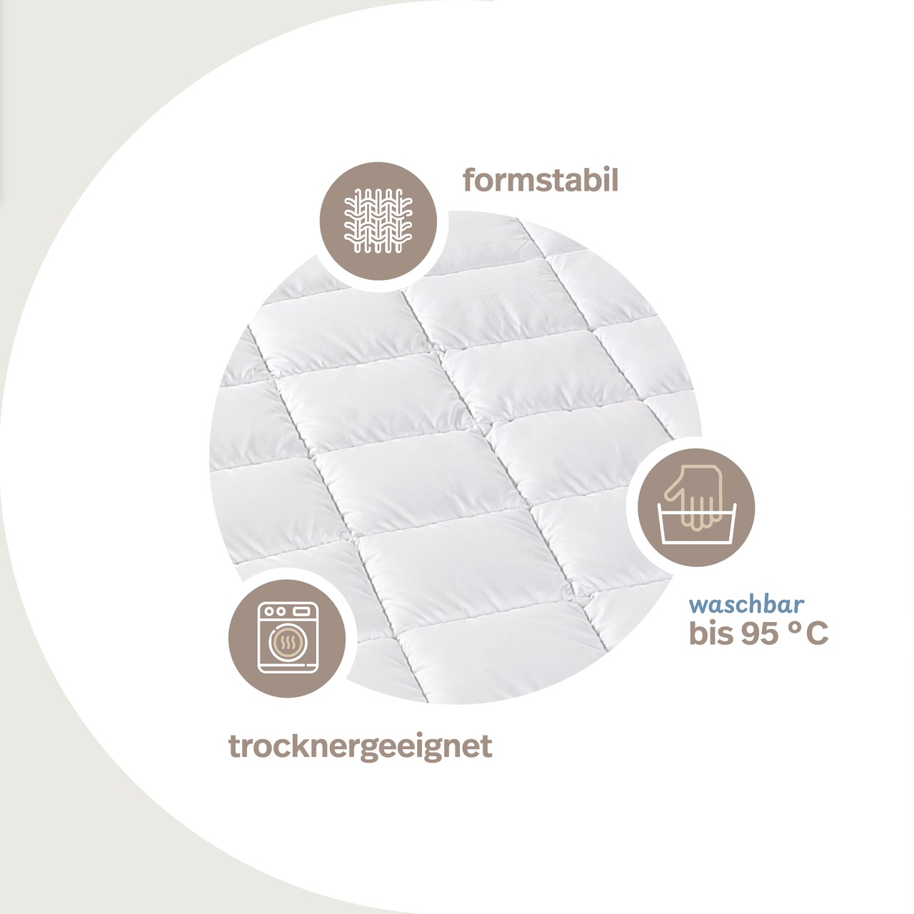 TopCool kochfeste Qualitäts-Duo-Winterdecke
