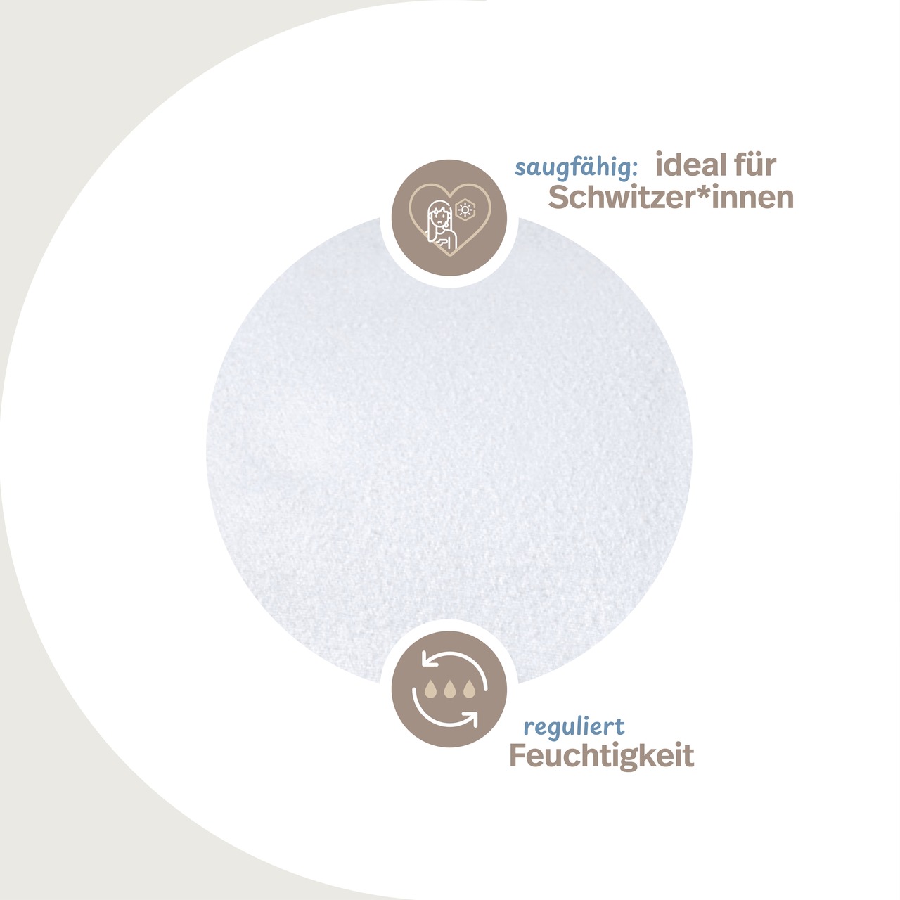 Feinflanell Schutzbezug für Kissen aus Baumwolle