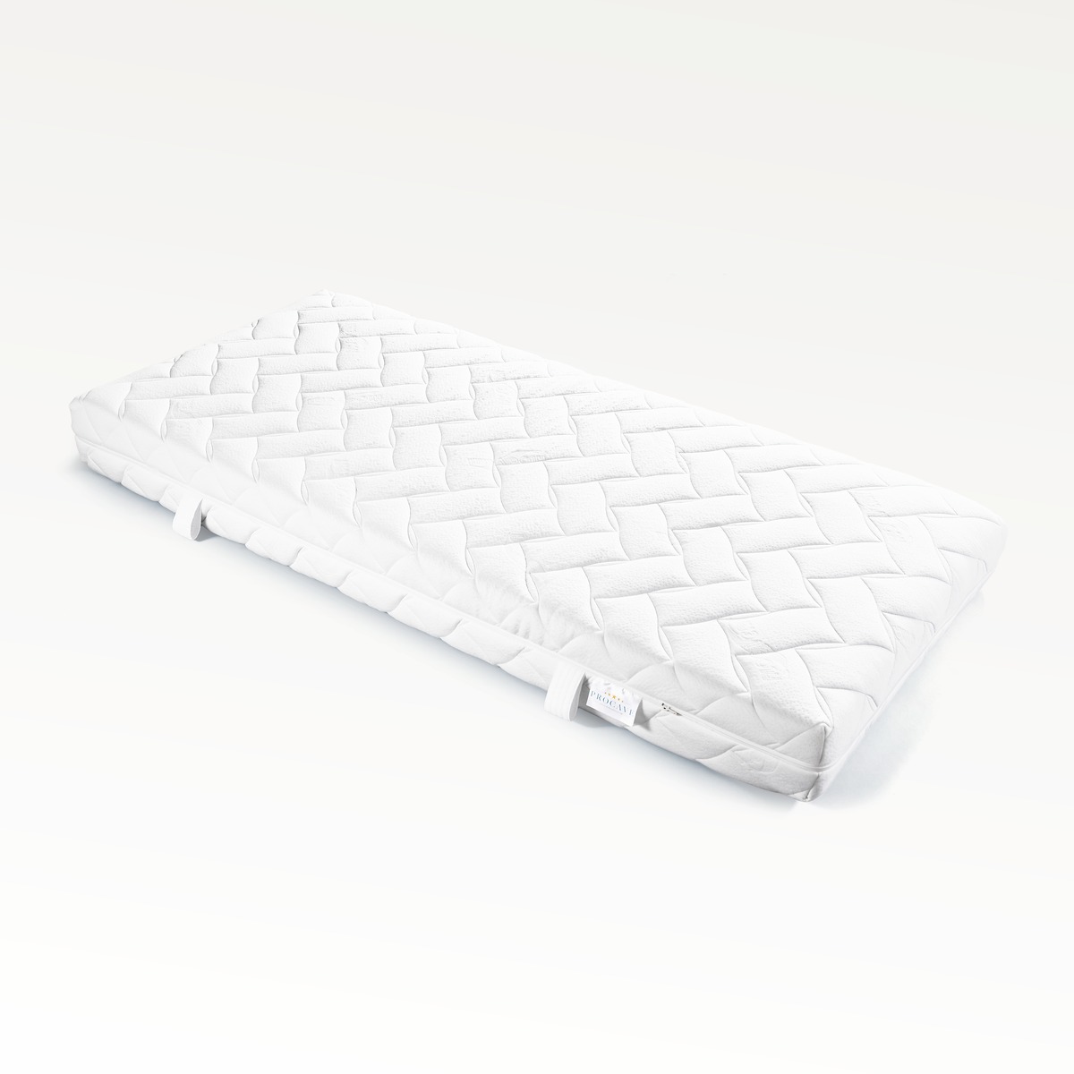 PROCAVE AloeVera Matratzenbezug versteppt &mdash; Produktfreisteller, Ansicht von schr&auml;g oben
